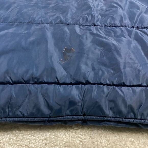 Vintage Puffer Vest Mens M Gorpcore Adventure Gear Grunge 80s Goose Down - Picture 3 of 6